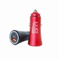 P20 38W PD3.0 20W + QC3.0 USB Safety Hammer Car Charger(Red)
