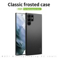 For Samsung Galaxy S24 Ultra 5G MOFI Fandun Series Frosted PC Ultra-thin All-inclusive Phone Case(Bl