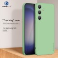 For Samsung Galaxy S24 5G PINWUYO Sense Series Liquid Silicone TPU Phone Case(Green)