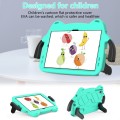 For Sumsung Galaxy Tab A8 10.5 2021 Ice Baby EVA Shockproof Hard PC Tablet Case(Mint Green+Black)