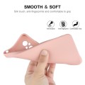 For Huawei Nova 11 ENKAY Liquid Silicone Phone Case with Tempered Glass Film(Pink)