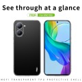 For vivo Y03 MOFI Ming Series Ultra-thin TPU Phone Case(Transparent)