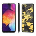 For Samsung Galaxy A50 Camouflage Leather Back Cover Phone Case(Yellow)