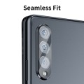 For Samsung Galaxy Z Fold6 ENKAY Hat-Prince 9H Rear Camera Lens Tempered Glass Film(Black)