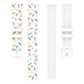 For Huawei Band 8 ENKAY Hat-Prince Full Coverage Screen Protector + Adjsutable Silicone Sport Loop S