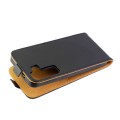 For Samsung Galaxy S24+ 5G Vertical Flip Leather Case with Card Slot(Black)