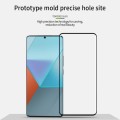 For Xiaomi Redmi Note13 Pro+ PINWUYO 9H 3D Hot Bending Tempered Glass Film(Black)