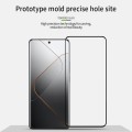 For Xiaomi 14 Pro MOFI 9H 3D Hot Bending Tempered Glass Film(Black)