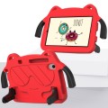 For Sumsung Galaxy Tab A 8.4 2020 T307/T307u Ice Baby EVA Shockproof Hard PC Tablet Case(Red+Black)