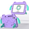 For Sumsung Galaxy Tab A 8.4 2020 T307/T307u Ice Baby EVA Shockproof Hard PC Tablet Case(Light Purpl