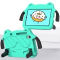 For Sumsung Galaxy Tab A 8.4 2020 T307/T307u Ice Baby EVA Shockproof Hard PC Tablet Case(Mint Green+