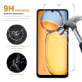 For Redmi 13C 5pcs ENKAY Hat-Prince 0.26mm 9H 2.5D High Aluminum-silicon Tempered Glass Film