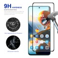 For Xiaomi Poco X6 2pcs ENKAY Hat-Prince Full Glue High Aluminum-silicon Tempered Glass Film