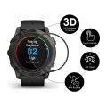 For Garmin Fenix 7S Pro 10pcs ENKAY 3D Full Coverage Soft PC Edge + PMMA HD Screen Protector Film