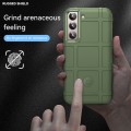 For Samsung Galaxy S24+ 5G Full Coverage Shockproof TPU Phone Case(Army Green)