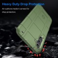For Samsung Galaxy M44 5G Full Coverage Shockproof TPU Phone Case(Army Green)