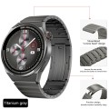 For Huawei Watch GT3 Pro 46mm Titanium Alloy Quick Release Watch Band(Gray)