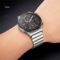 For Samsung Galaxy Watch 3 45mm One Bead Titanium Alloy Watch Band(Silver)