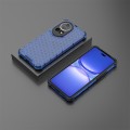 For Huawei Nova 12 Shockproof Honeycomb Phone Case(Blue)