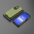For Huawei Nova12 pro Shockproof Honeycomb Phone Case(Green)