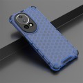 For Huawei Nova12 pro Shockproof Honeycomb Phone Case(Blue)