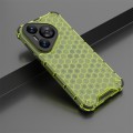 For Huawei Pura 70 Shockproof Honeycomb Phone Case(Green)