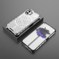For Nothing Phone 2 Shockproof Honeycomb Phone Case(White)