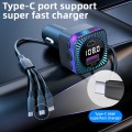 CS5 Car 3 in 1 Bluetooth 5.3 MP3 Player FM Transmitter Charger with Cable