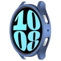 For Samsung Galaxy Watch 6 40mm Half Coverage Hollow PC Watch Protective Case(Blue)