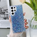 For Samsung Galaxy A54 5G Glitter Sequins Epoxy TPU Phone Case(Blue)