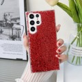 For Samsung Galaxy A54 5G Glitter Sequins Epoxy TPU Phone Case(Red)