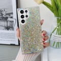 For Samsung Galaxy S24 5G Glitter Sequins Epoxy TPU Phone Case(Gold)