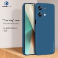 For Xiaomi Redmi Note 13 PINWUYO Sense Series Liquid Silicone TPU Phone Case(Blue)