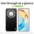 For Honor X9b MOFI Ming Series Ultra-thin TPU Phone Case(Transparent)
