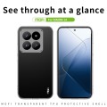 For Xiaomi 14 MOFI Ming Series Ultra-thin TPU Phone Case(Transparent)