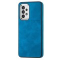 For Samsung Galaxy A32 4G Skin-Feel Electroplating TPU Shockproof Phone Case(Blue)