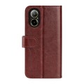 For Realme C67 4G R64 Texture Horizontal Flip Leather Phone Case(Brown)