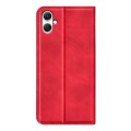 For Samsung Galaxy A05 Retro-skin Magnetic Suction Leather Phone Case(Red)