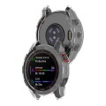 For Garmin Fenix 7 Pro Half-Package TPU Watch Protective Case(Transparent)