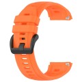 For Garmin Approach S70 42mm 20mm Sports Silicone Watch Band(Orange)