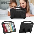 For Samsung Galaxy Tab S9 Ultra EVA Shockproof Tablet Case with Holder(Black)