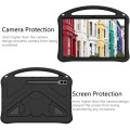 For Samsung Galaxy Tab S9 Ultra EVA Shockproof Tablet Case with Holder(Black)
