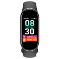 M8 1.14 inch IP68 Waterproof Color Screen Smart Watch,Support  Heart Rate / Blood Pressure / Blood O