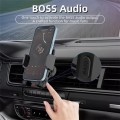 CS14 Car Interior Air Vent Mount Phone Stand MP3 Player FM Bluetooth Transmitter