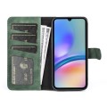 For Samsung Galaxy A05s Stitching Horizontal Flip Leather Phone Case(Green)