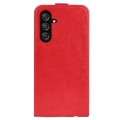 For Samsung Galaxy M34 R64 Texture Vertical Flip Leather Phone Case(Red)