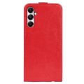 For Samsung Galaxy A05s R64 Texture Vertical Flip Leather Phone Case(Red)