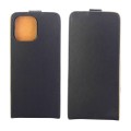 For Xiaomi Redmi 12 4G Vertical Flip Leather Phone Case with Card Slot(Black)