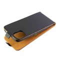 For Nokia C12 Vertical Flip Leather Phone Case with Card Slot(Black)