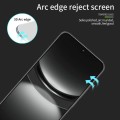 For Huawei Nova 12 MOFI 9H 3D Explosion-proof Curved Screen Tempered Glass Film(Black)